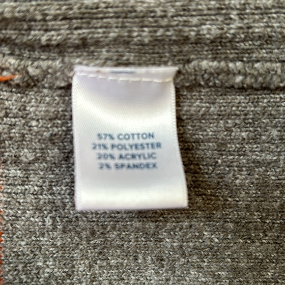 Allison Joy Cozy Fall Color Blocked Long Sweater - Picture 6 of 7